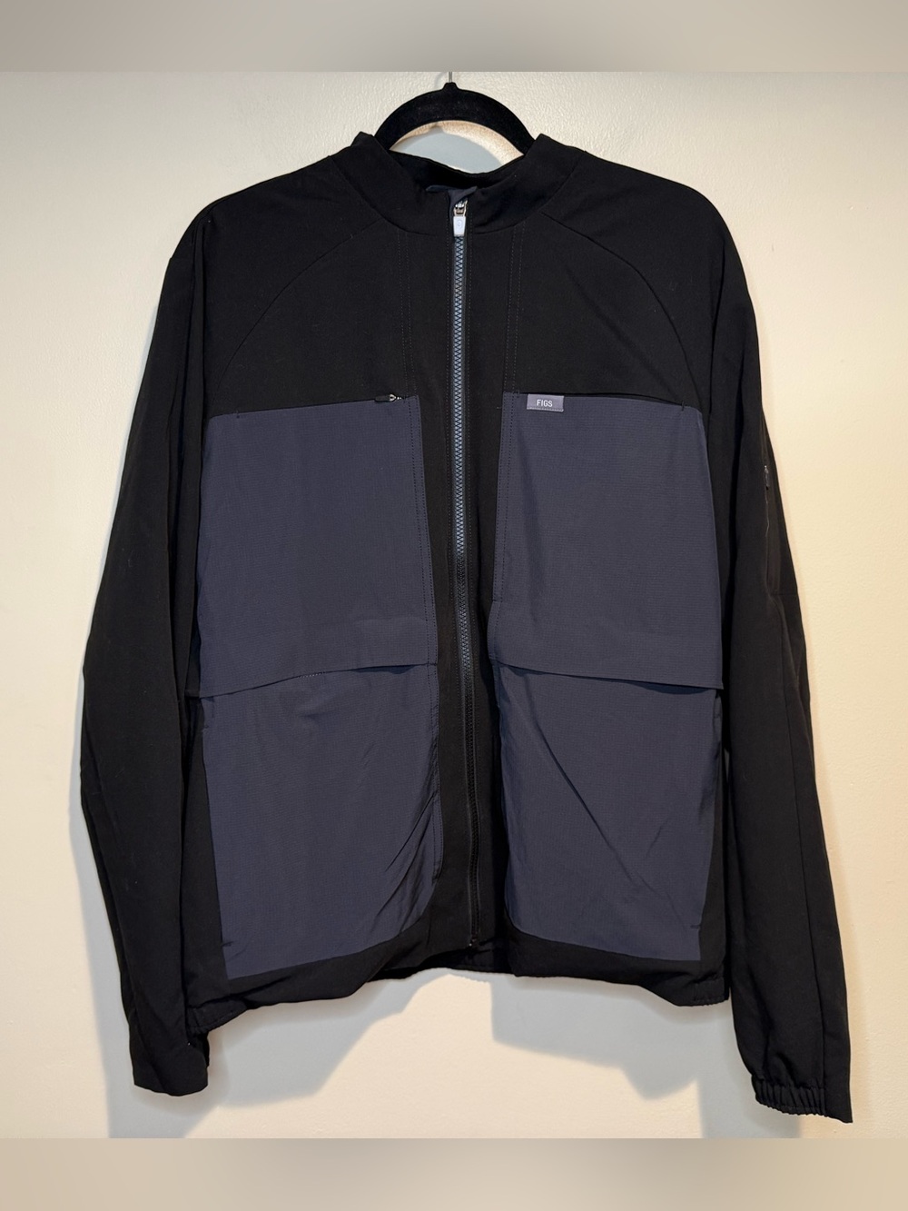 FIGS Jacket - Cobaki Two-Tone Jacket Scrub Technical Collection Softshell Large